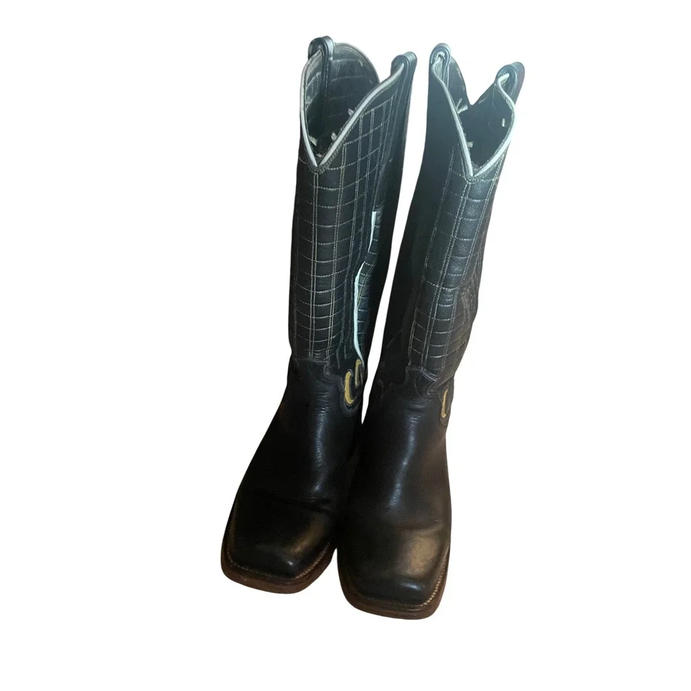 Handmade cowboy boots